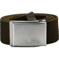 Fjallraven Canvas Riem Dark Olive One Size Fjallraven Canvas Riem Dark Olive One Size