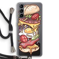 Diet Coke Please: Samsung Galaxy S21 Transparant Hoesje met koord