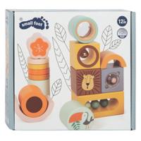 Small Foot houten ontdekblokken safari, 12dlg. Small Foot houten ontdekblokken safari, 12dlg.