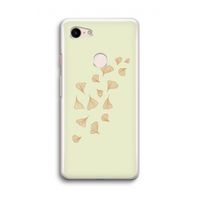 Falling Leaves: Google Pixel 3 Transparant Hoesje