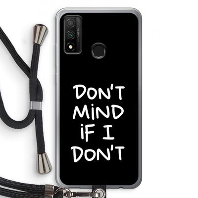 Don't Mind: Huawei P Smart (2020) Transparant Hoesje met koord
