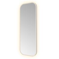 Hotbath &More Mirrors Soft Square LED Badkamerspiegel - Rechthoek - 80 x 30 cm - RVS 316