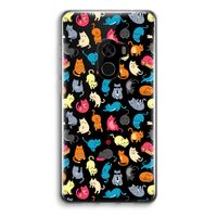Kleurrijke katten: Xiaomi Mi Mix 2 Transparant Hoesje