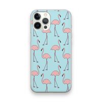 Anything Flamingoes: iPhone 12 Pro Max Transparant Hoesje