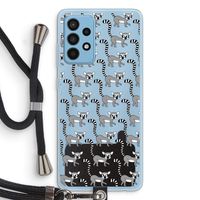 Makis: Samsung Galaxy A52 Transparant Hoesje met koord