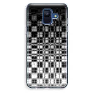 Musketon Halftone: Samsung Galaxy A6 (2018) Transparant Hoesje