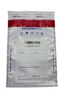 Veiligheidsenveloppen BESTPAK SAFEMONEYBAG deposito enveloppen 190x260+35 mm B5 100 stuks. Wit