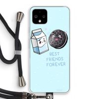Best Friend Forever: Pixel 4 Transparant Hoesje met koord