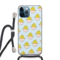 Citroenen: iPhone 13 Pro Max Transparant Hoesje met koord