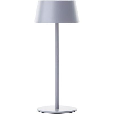 Buitentafellamp - BRILLIANT - PICCO - LED en solar - Metaal en kunststof - 5 W - Matgrijs