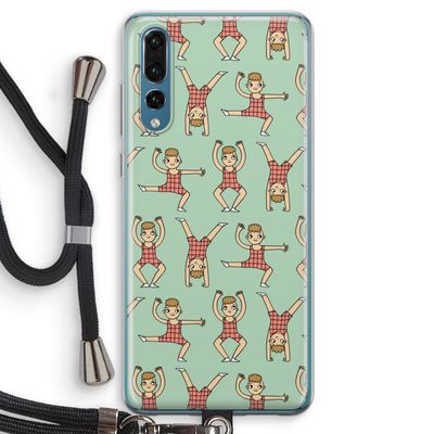 Gymboys: Huawei P20 Pro Transparant Hoesje met koord
