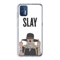 Slay All Day: Motorola Moto G9 Plus Transparant Hoesje