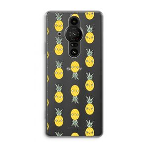 Ananas: Sony Xperia Pro-I Transparant Hoesje