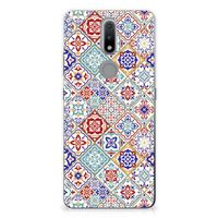 Nokia 2.4 TPU Siliconen Hoesje Tiles Color - thumbnail