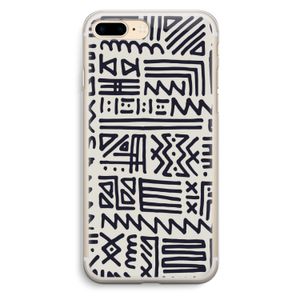 Marrakech print: iPhone 7 Plus Transparant Hoesje