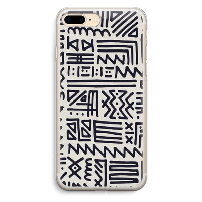 Marrakech print: iPhone 7 Plus Transparant Hoesje