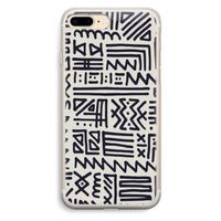 Marrakech print: iPhone 7 Plus Transparant Hoesje