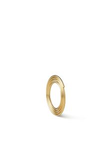 Shihara boucle d'oreille Flat Hoop 01 en or 18ct