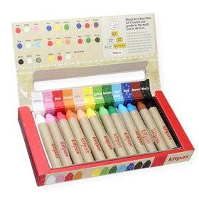 Kleurkrijtjes voor Papier, Glas