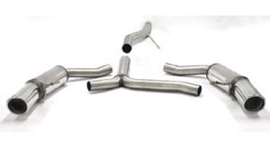 Simons uitlaat passend voor Audi A4 sedan 2008- 2.7 TDi 3.0TDi 048DH71R