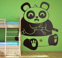 Sticker kind baby panda beer tak