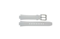 Horlogeband DKNY NY8196 Silicoon Wit 11mm