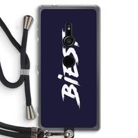 Biest: Sony Xperia XZ2 Transparant Hoesje met koord