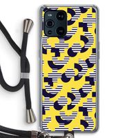 8-bit N°3: Oppo Find X3 Transparant Hoesje met koord