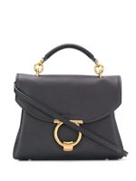 Ferragamo sac à main Gancini - Noir