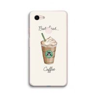 But first coffee: Google Pixel 3 XL Transparant Hoesje