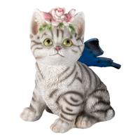 Clayre & Eef Multi Decoratie kat 12*10*15 cm 6PR3351