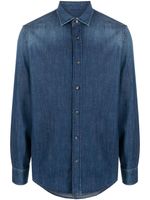 Jacob Cohën chemise en jean à manches longues - Bleu - thumbnail