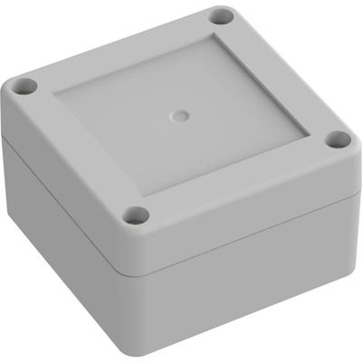 TRU COMPONENTS 6U07080804017 TC-13865048 Industriële behuizing 75 x 75 x 45 ABS Lichtgrijs 1 stuk(s)