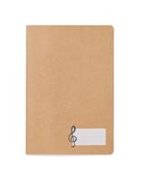 HEMA Muziekschrift A5 Kraft