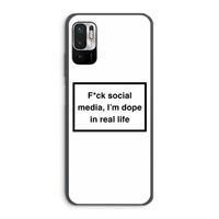 I'm dope: Xiaomi Redmi Note 10 5G Transparant Hoesje
