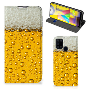 Samsung Galaxy M31 Flip Style Cover Bier