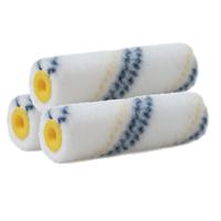 Sorex Muur vacht anti spatten verfroller - 6x - nylon - pluisvrij - 10 x 3 cm - Schilderen