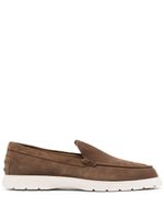 Tod's mocassins en daim 30 mm - Marron - thumbnail