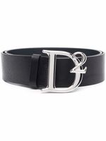 DSQUARED2 ceinture à boucle logo - Noir - thumbnail