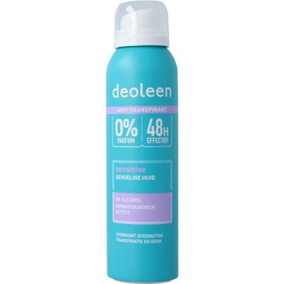 Deoleen Satin deodorant spray sensitive zonder alcohol