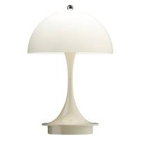 Louis Poulsen Panthella tafellamp V3 Ø16 LED oplaadbaar Opal Beige