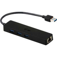 i-tec USB 3.0 Slim HUB 3 Port Giga Lan usb-hub - thumbnail