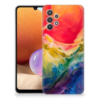 Hoesje maken Samsung Galaxy A32 4G | A32 5G Enterprise Editie Watercolor Dark Hoesje maken Samsung Galaxy A32 4G | A32 5G Enterprise Editie Watercolor Dark