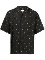OAMC chemise à imprimé géométrique - Noir