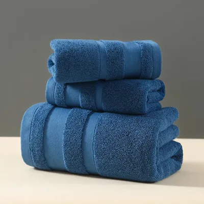 Premium Sneldrogende Badhanddoek - 100% Katoen | Zacht, Huidvriendelijk & Milieuvriendelijk | 35x73 cm