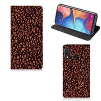 Samsung Galaxy A20e | Flip Style Cover | Koffiebonen
