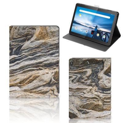 Lenovo Tablet M10 Leuk Tablet hoesje Steen Lenovo Tablet M10 Leuk Tablet hoesje Steen
