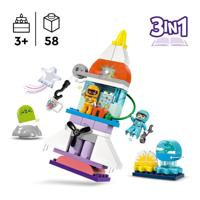 LEGO Duplo town 10422 3-in-1 ruimteavontuur