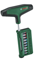Bosch Groen Schroevendraaierset | T-greep Bit | 19-delig - 1600A039J3
