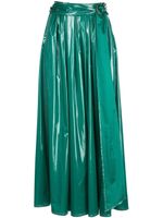 Sies Marjan jupe ceinturée évasée - Vert